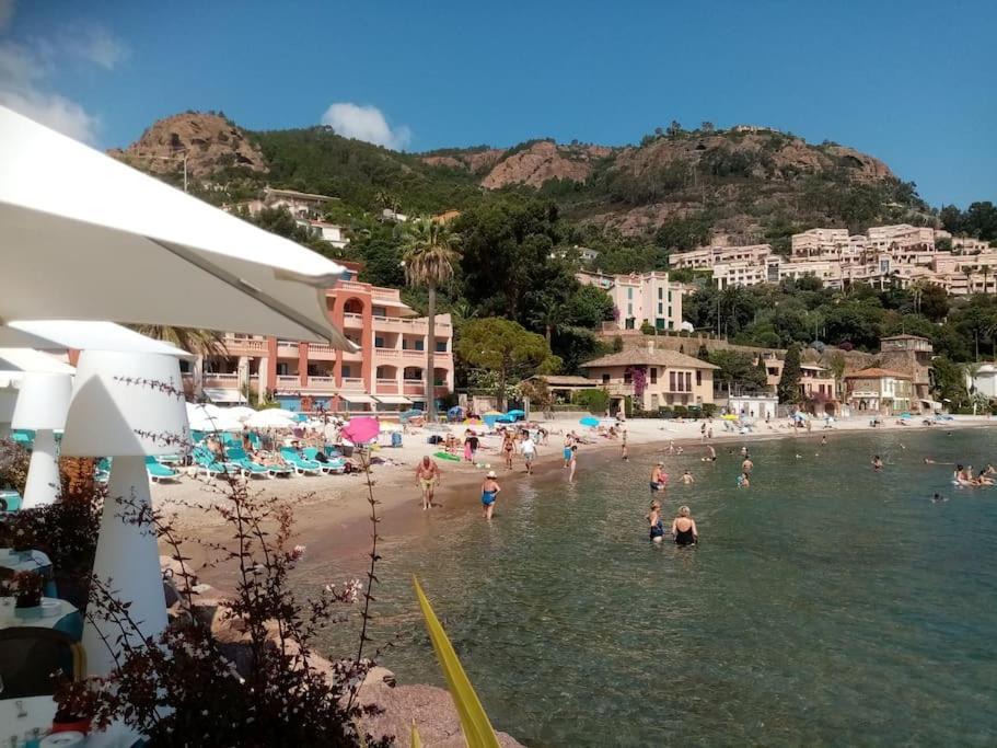 2 Pieces Climatise A 200M Des Plages Theoule-sur-Mer Ngoại thất bức ảnh
