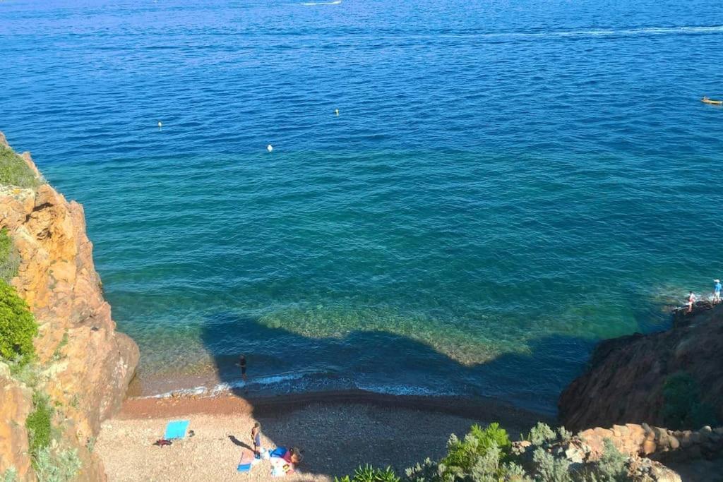 2 Pieces Climatise A 200M Des Plages Theoule-sur-Mer Ngoại thất bức ảnh